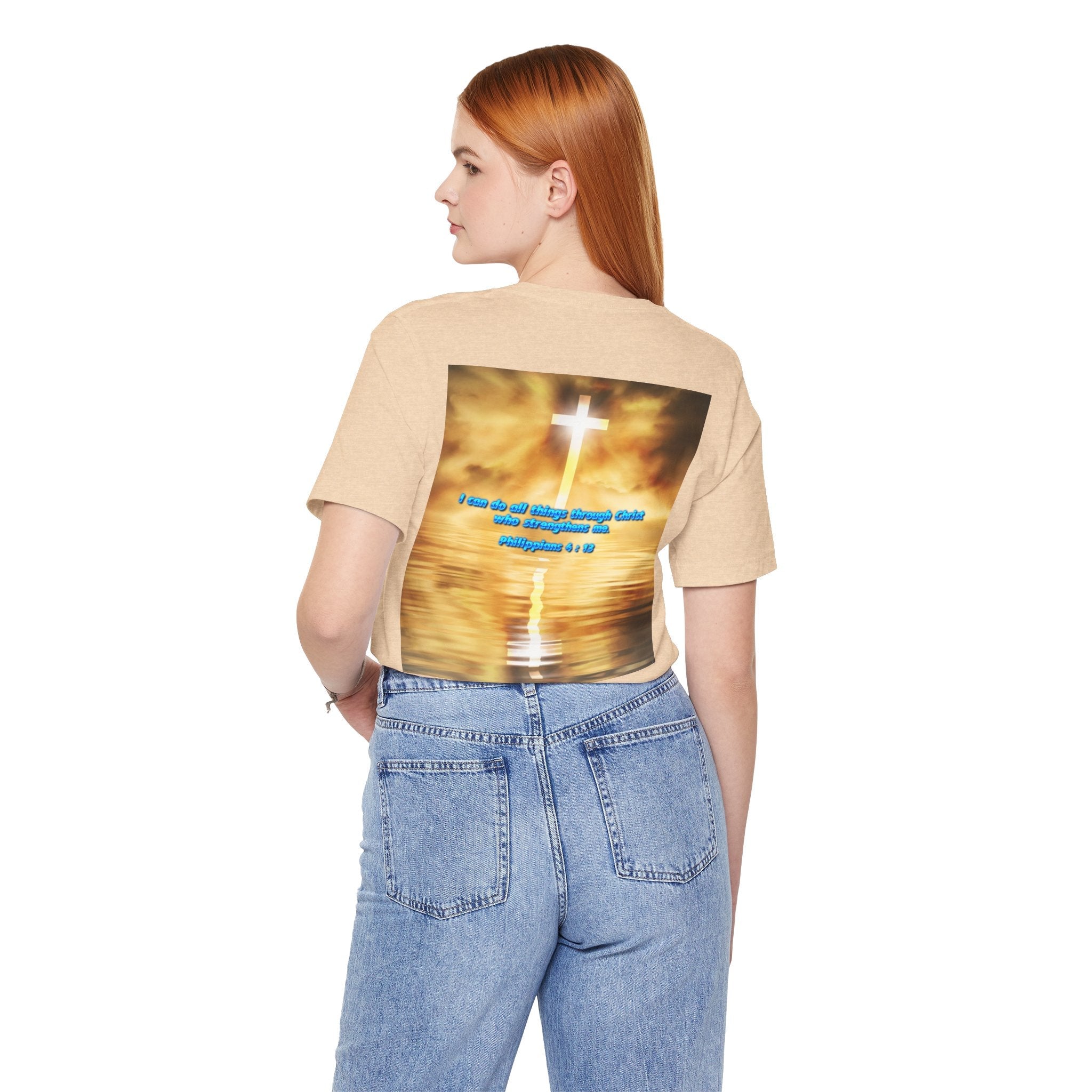Unisex Tee Bible Verse - Philippians 4 : 13 Printify