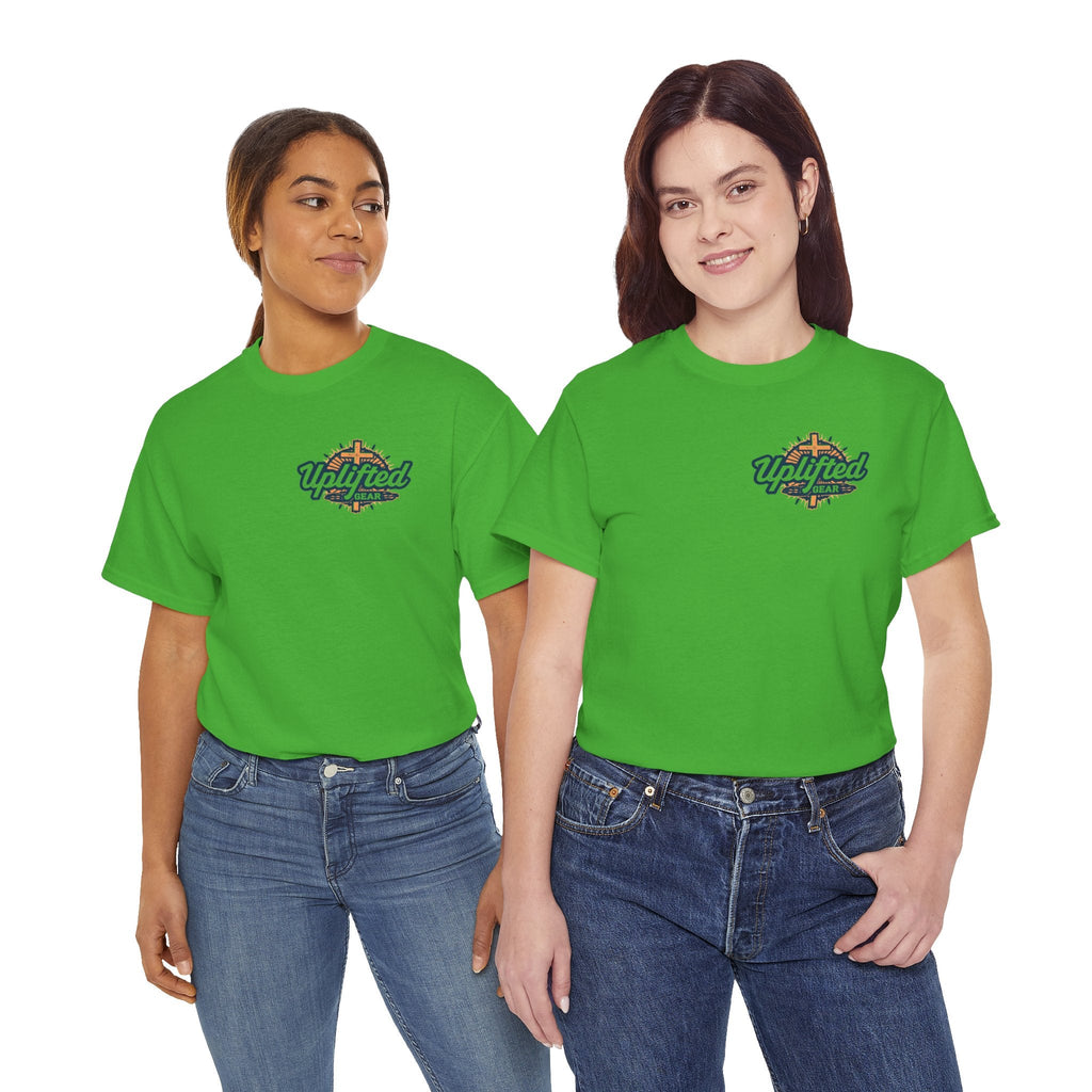 Trust in The Lord Proverbs 3:5-6 Biblical Design Unisex Heavy Cotton Tee Printify