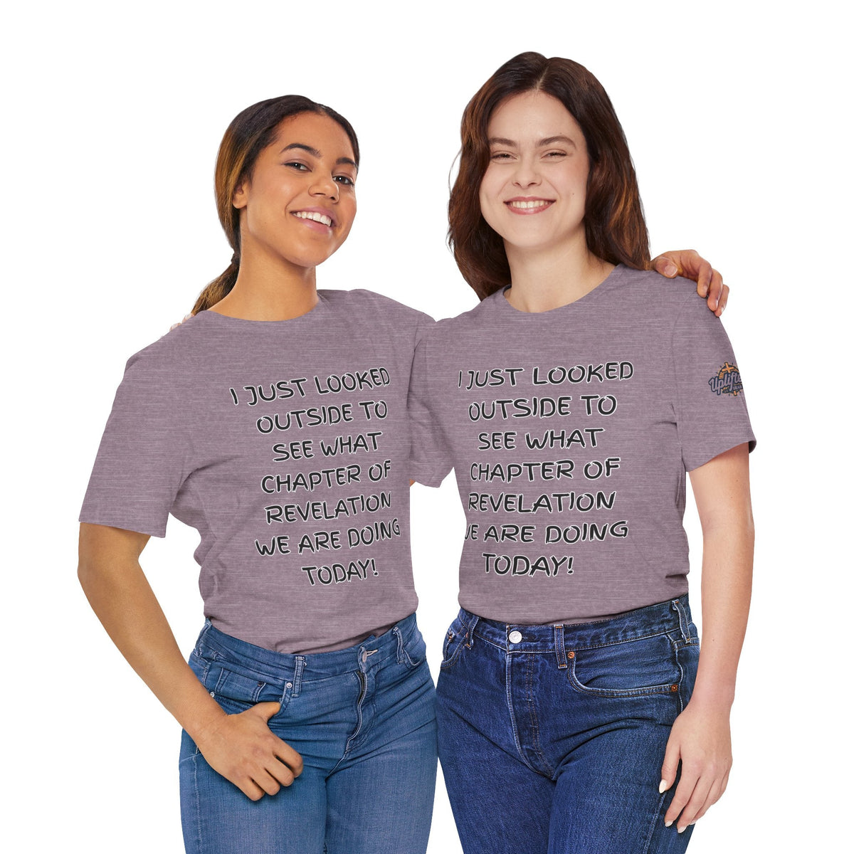 What Chapter of Revelation T-shirt – I Looked Outside My Window Christian T-shirt for End Times Humor & Faith Printify