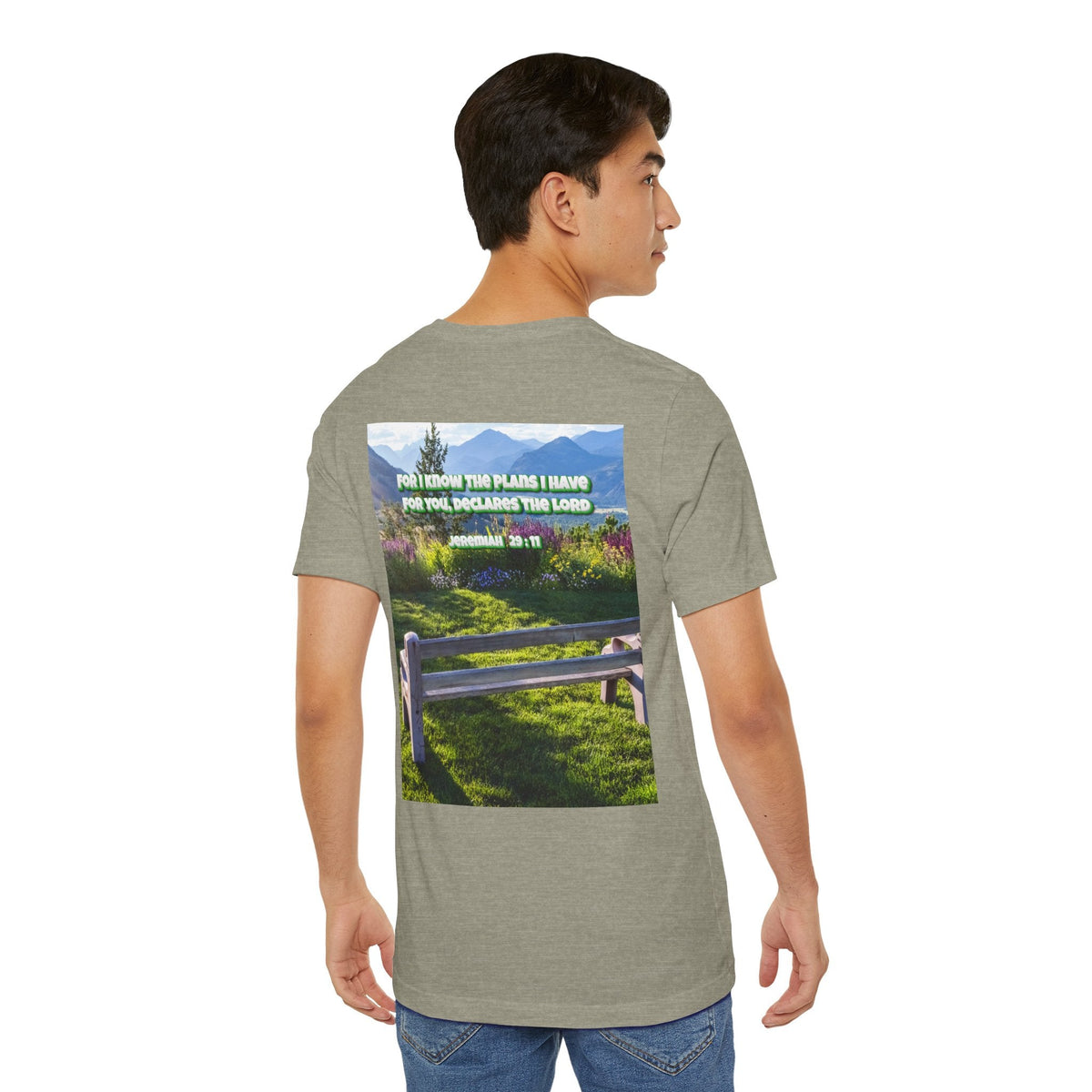 Bible Verse Unisex Tee - Jeremiah 29 : 11 Printify