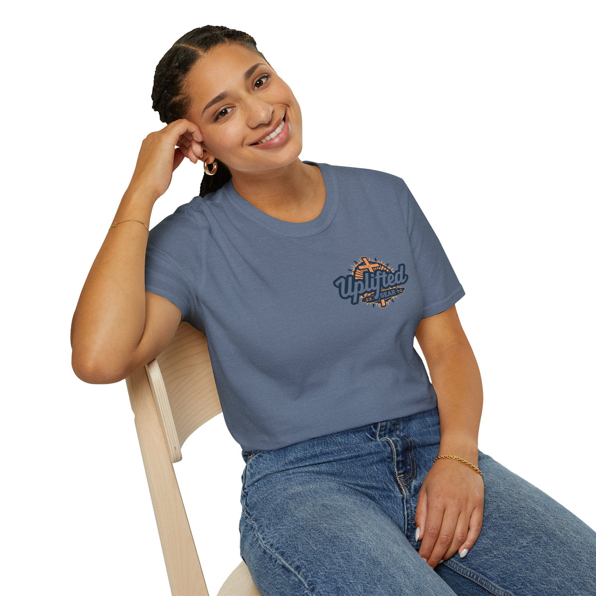 Religious Graphic Tee with Armor Of God Design - Unisex Softstyle T-Shirt Printify
