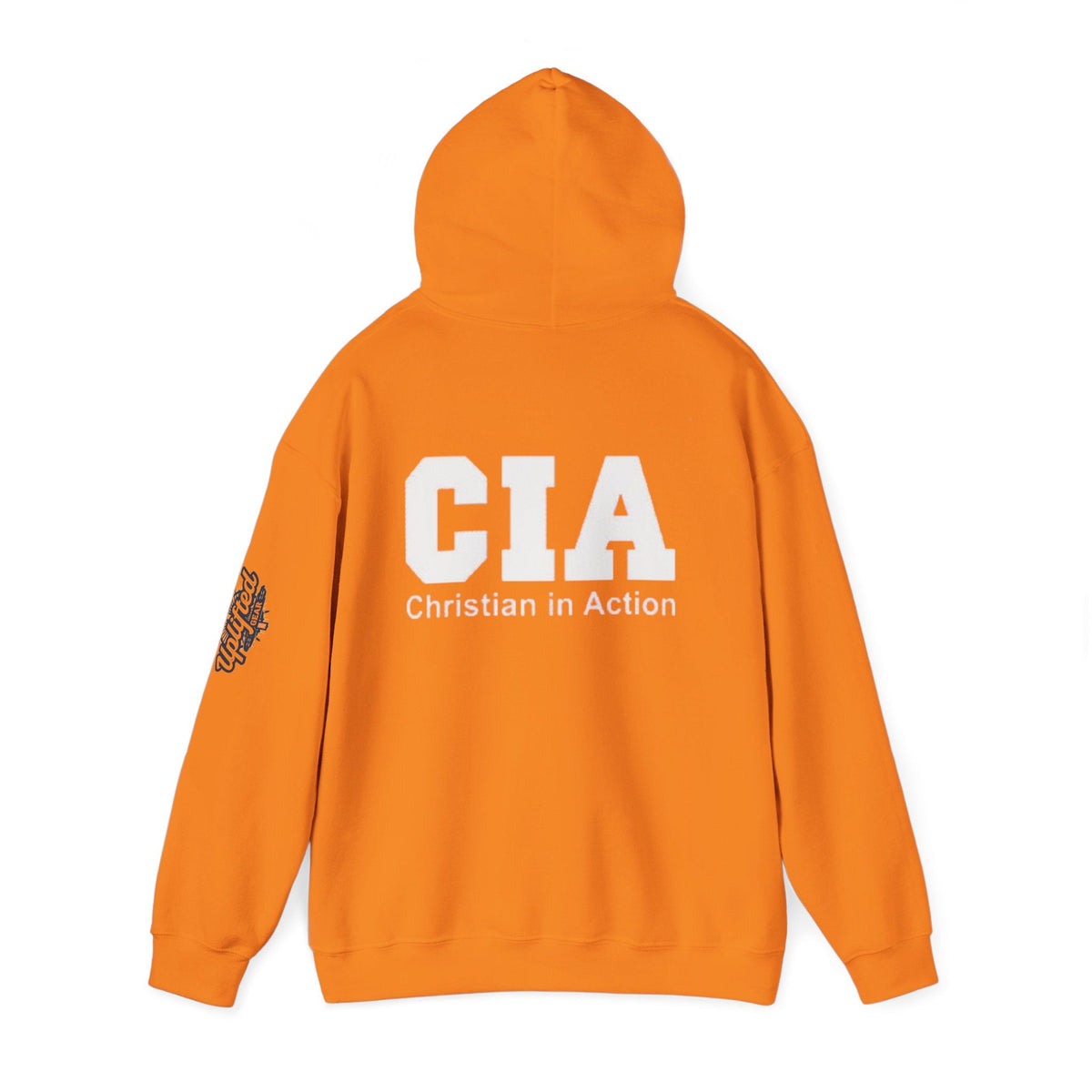 CIA Christian in Action Hoodie - Funny Faith Parody Hoodie - Mission Ready Apparel Printify