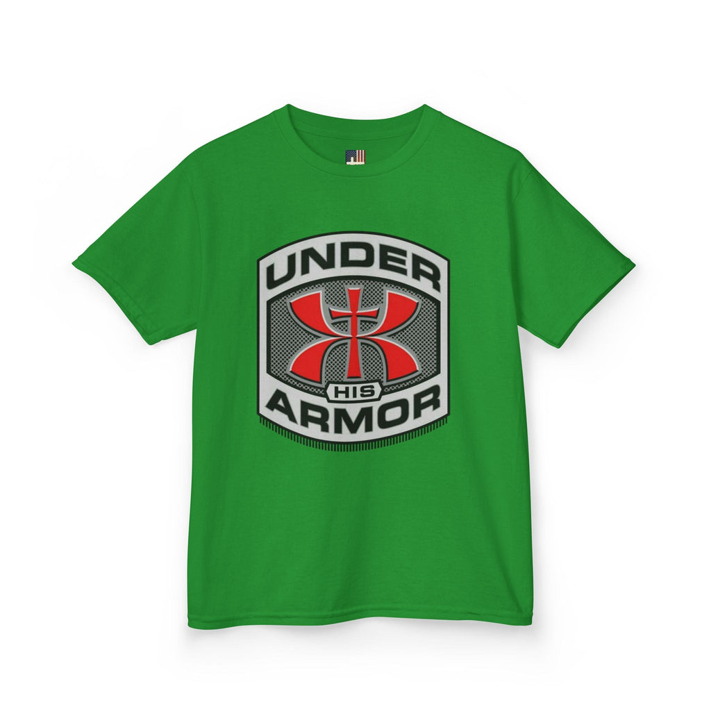 Under HIS Armor Christian T-Shirt — Faith-Inspired Under Armour Style Printify
