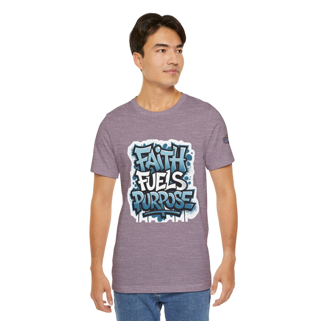 Faith Fuels Purpose T-shirt – Inspirational Christian T-shirt for Divine Drive & Unstoppable Belief Printify