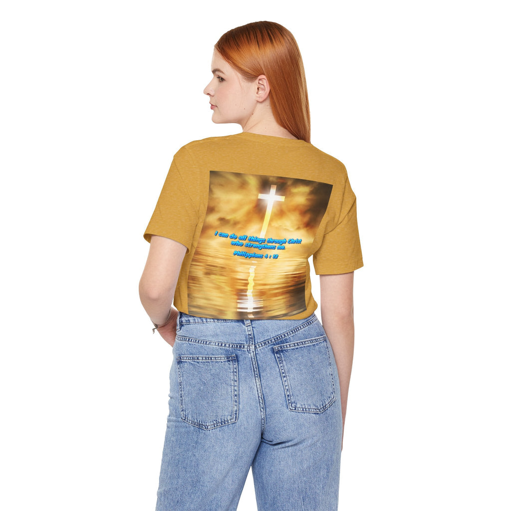 Unisex Tee Bible Verse - Philippians 4 : 13 Printify