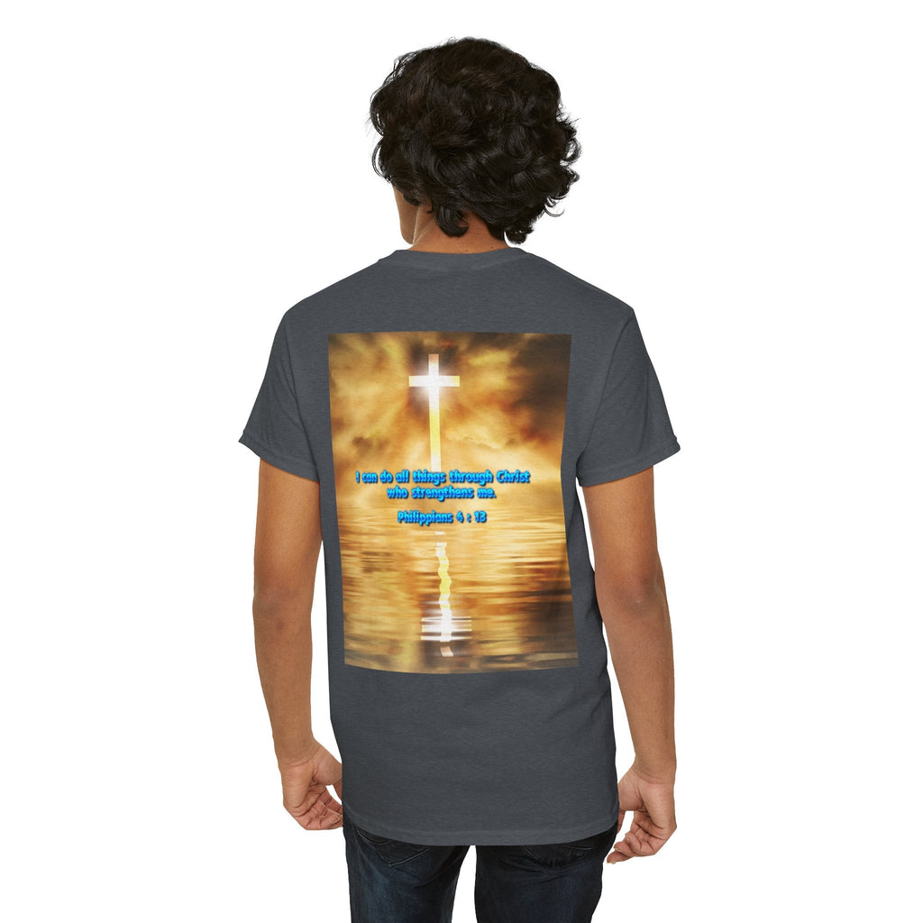 Bible Verse Unisex Tee - Philippians 4 : 13 Printify