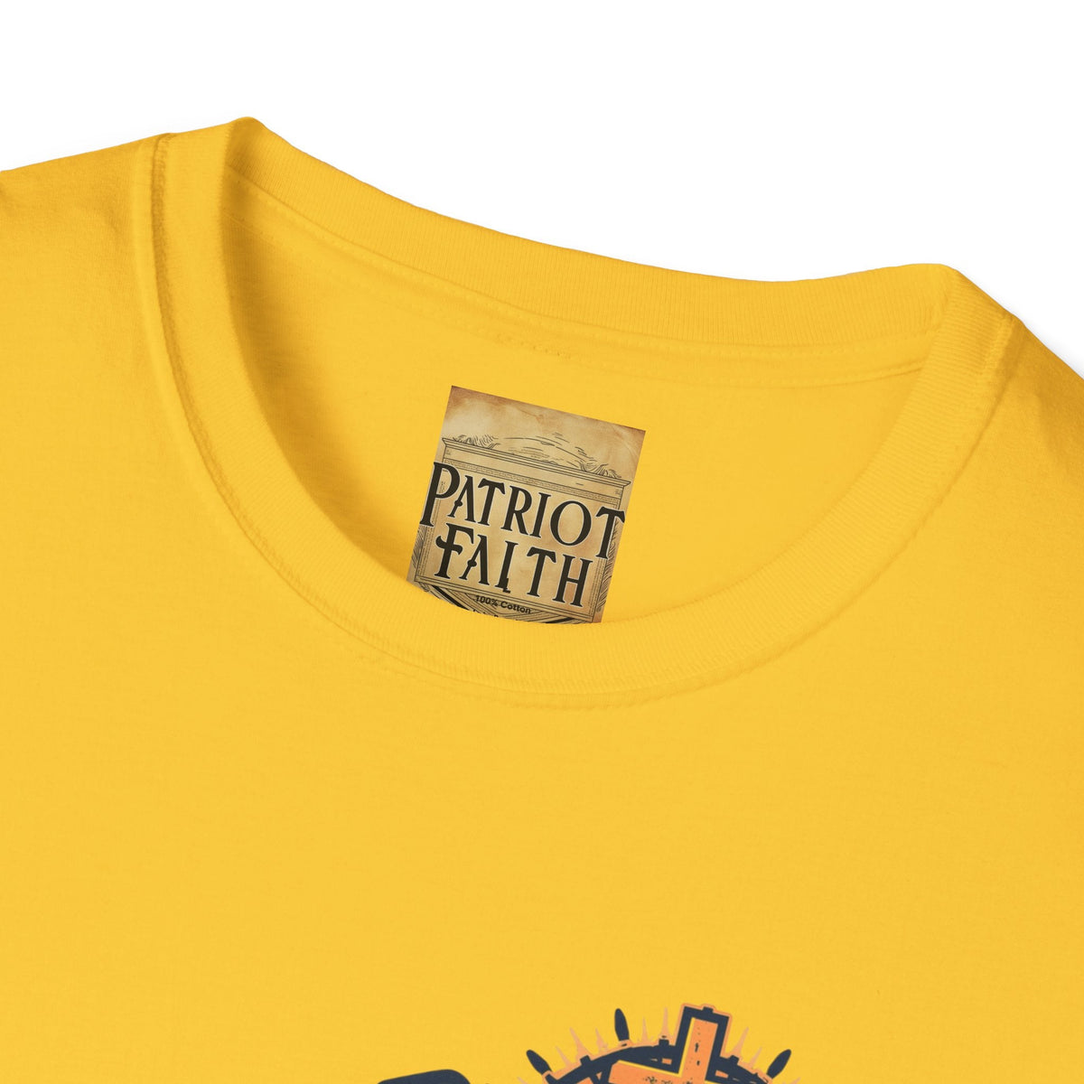 Religious Graphic Tee with Armor Of God Design - Unisex Softstyle T-Shirt Printify