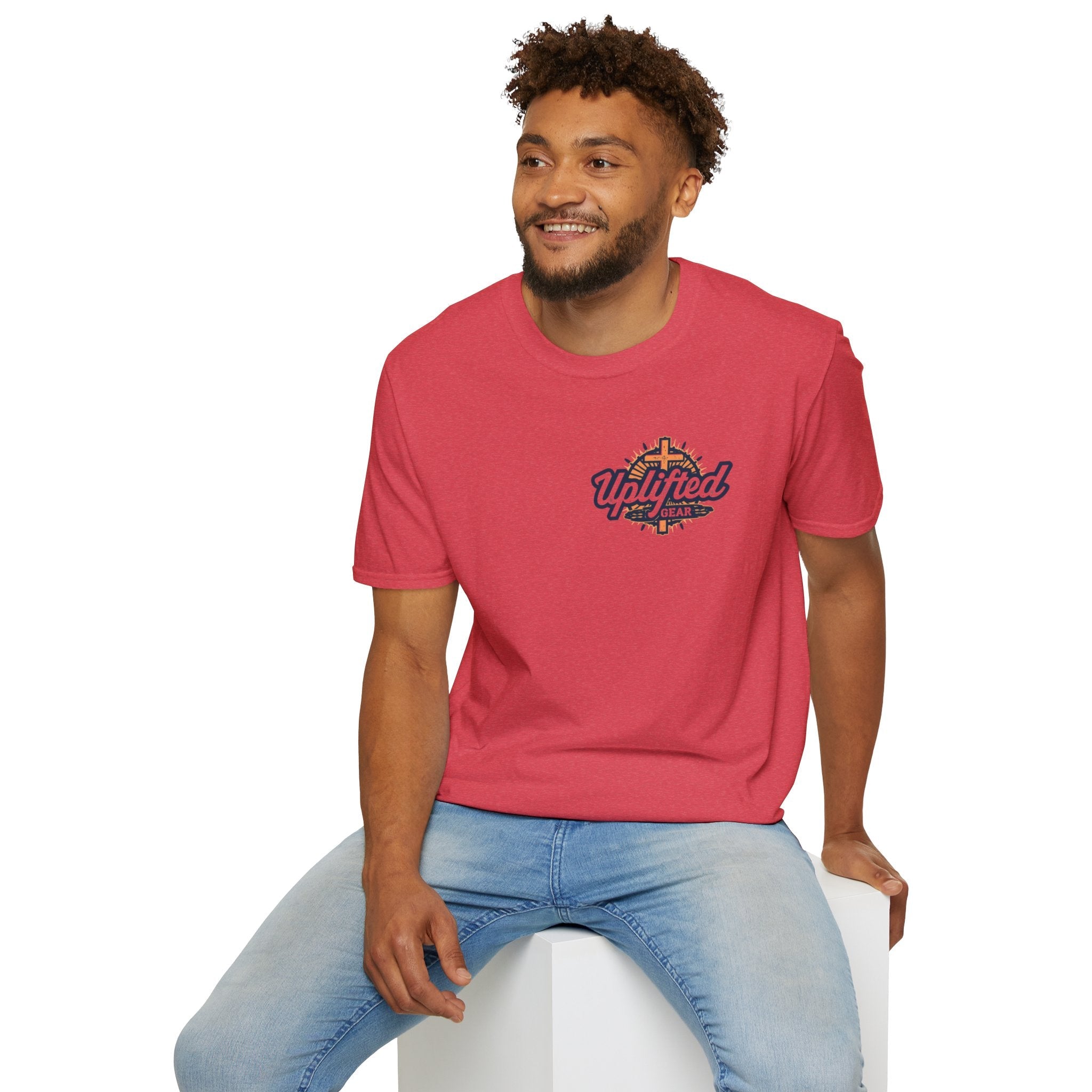 Trust in The Lord Proverbs 3:5-6 Biblical Design Unisex Softstyle T-Shirt Printify