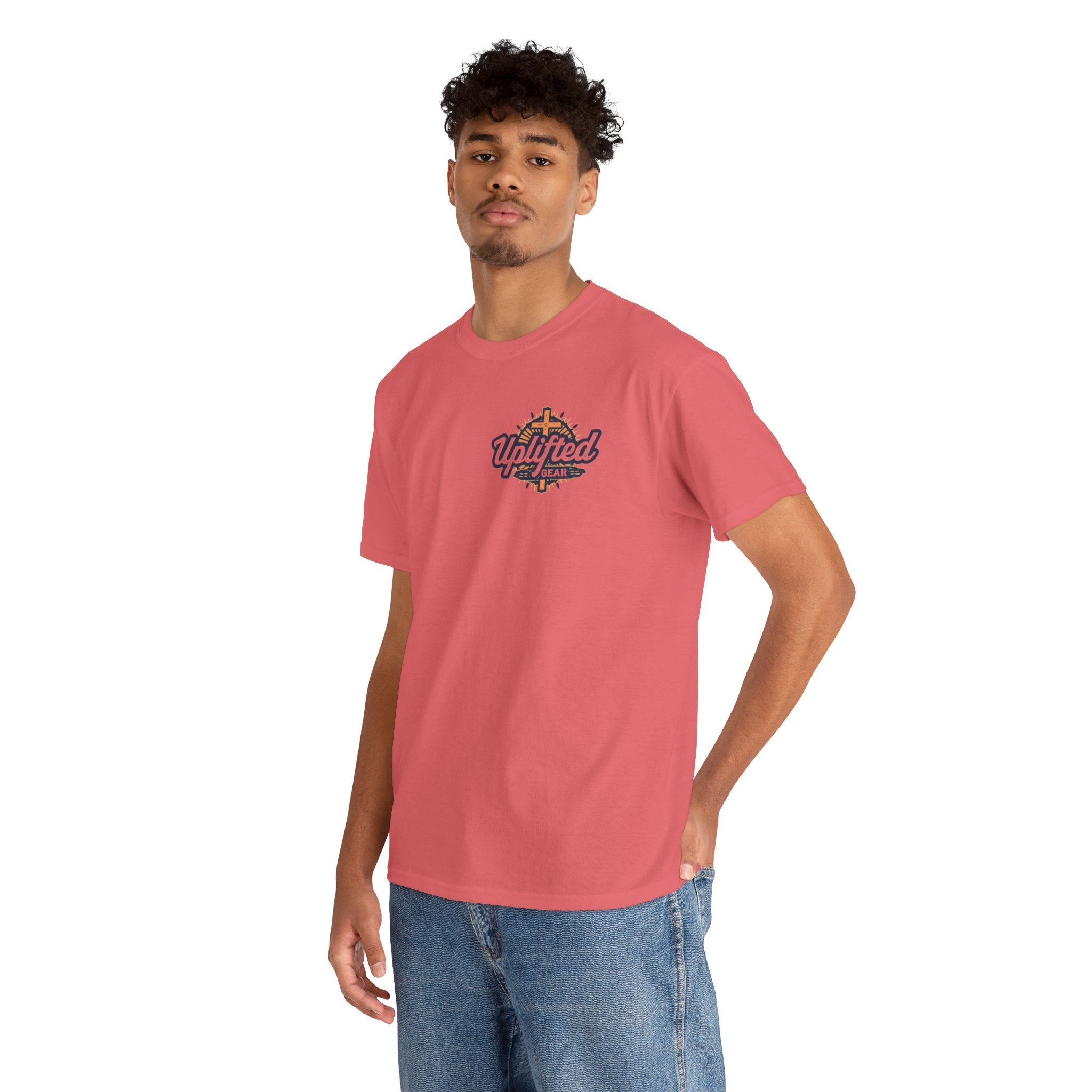 Trust in The Lord Proverbs 3:5-6 Biblical Design Unisex Heavy Cotton Tee Printify