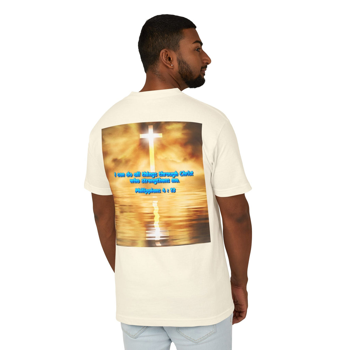 Bible Verse Tee - Philippians 4 : 13 Unisex Shirt Printify
