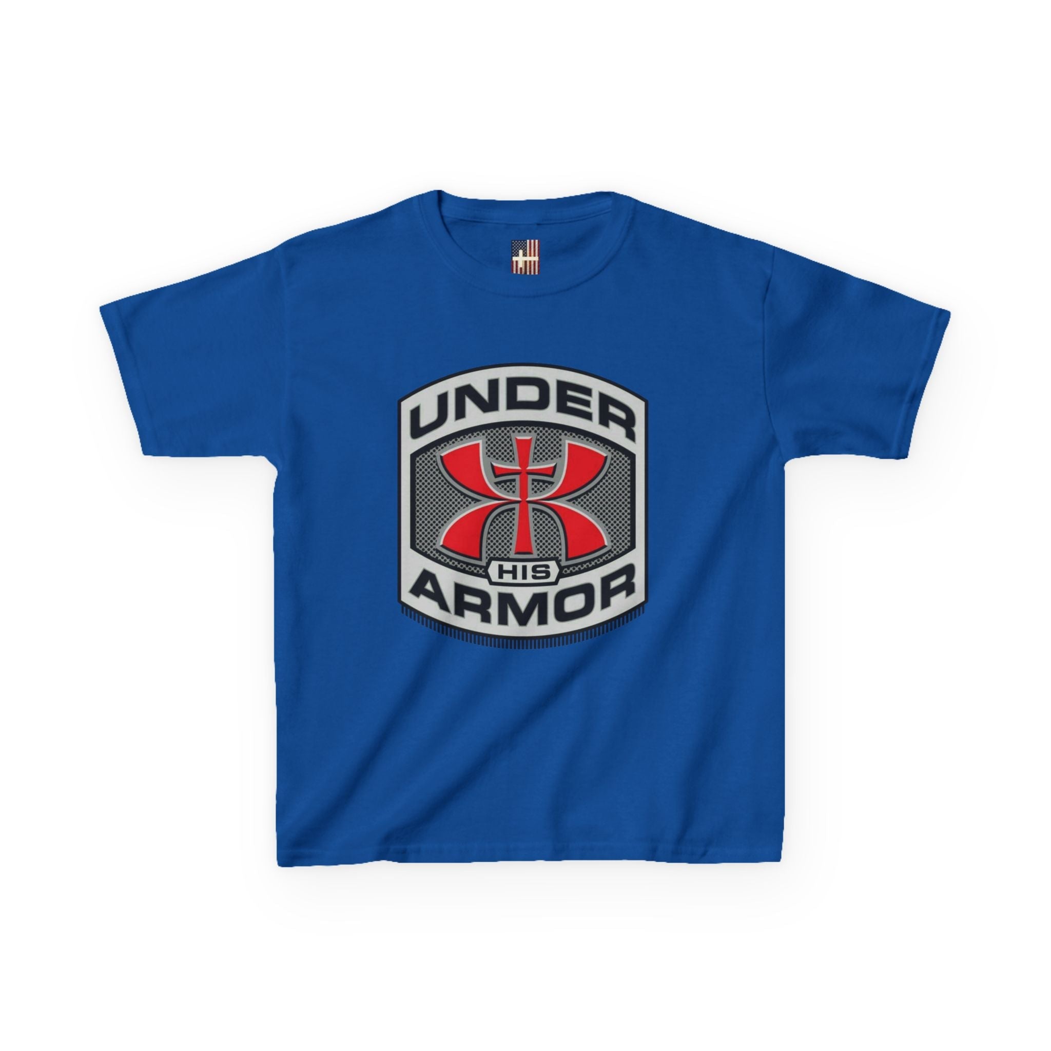 Under HIS Armor Christian T-Shirt — Faith-Inspired Under Armour Style Printify
