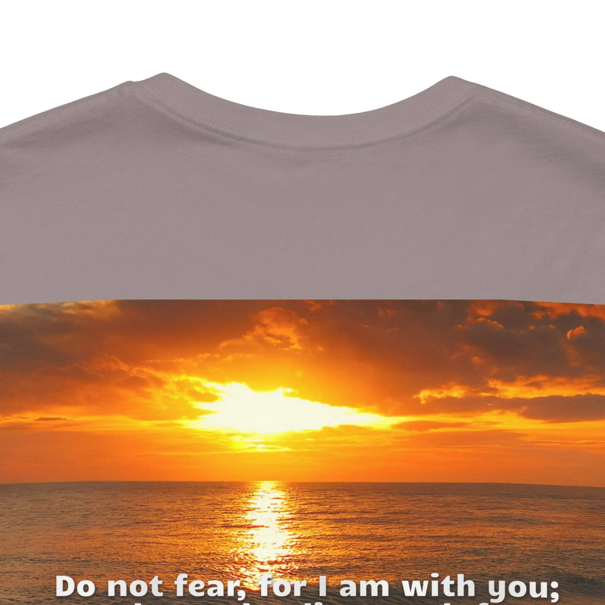 Bible Verse Unisex - Isaiah 41 : 10 Jersey Short Sleeve Tee Printify