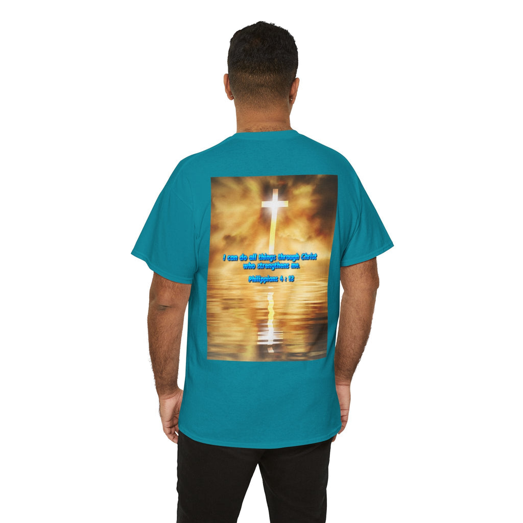 Bible Verse Unisex Tee - Philippians 4 : 13 Printify