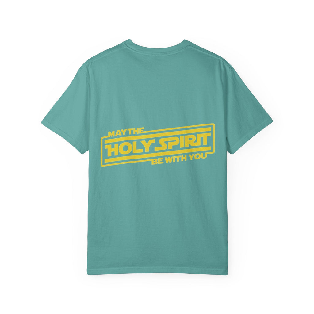 May the Holy Spirit Be With You T-shirt - Christian Star Wars Parody T-shirt Printify