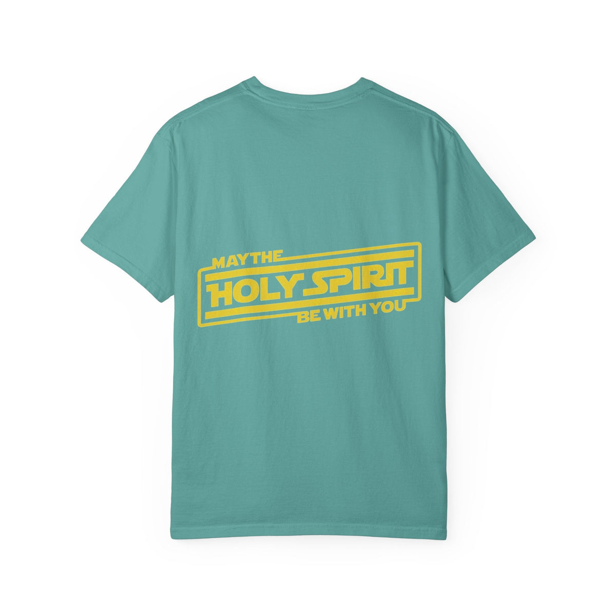 May the Holy Spirit Be With You T-shirt - Christian Star Wars Parody T-shirt Printify