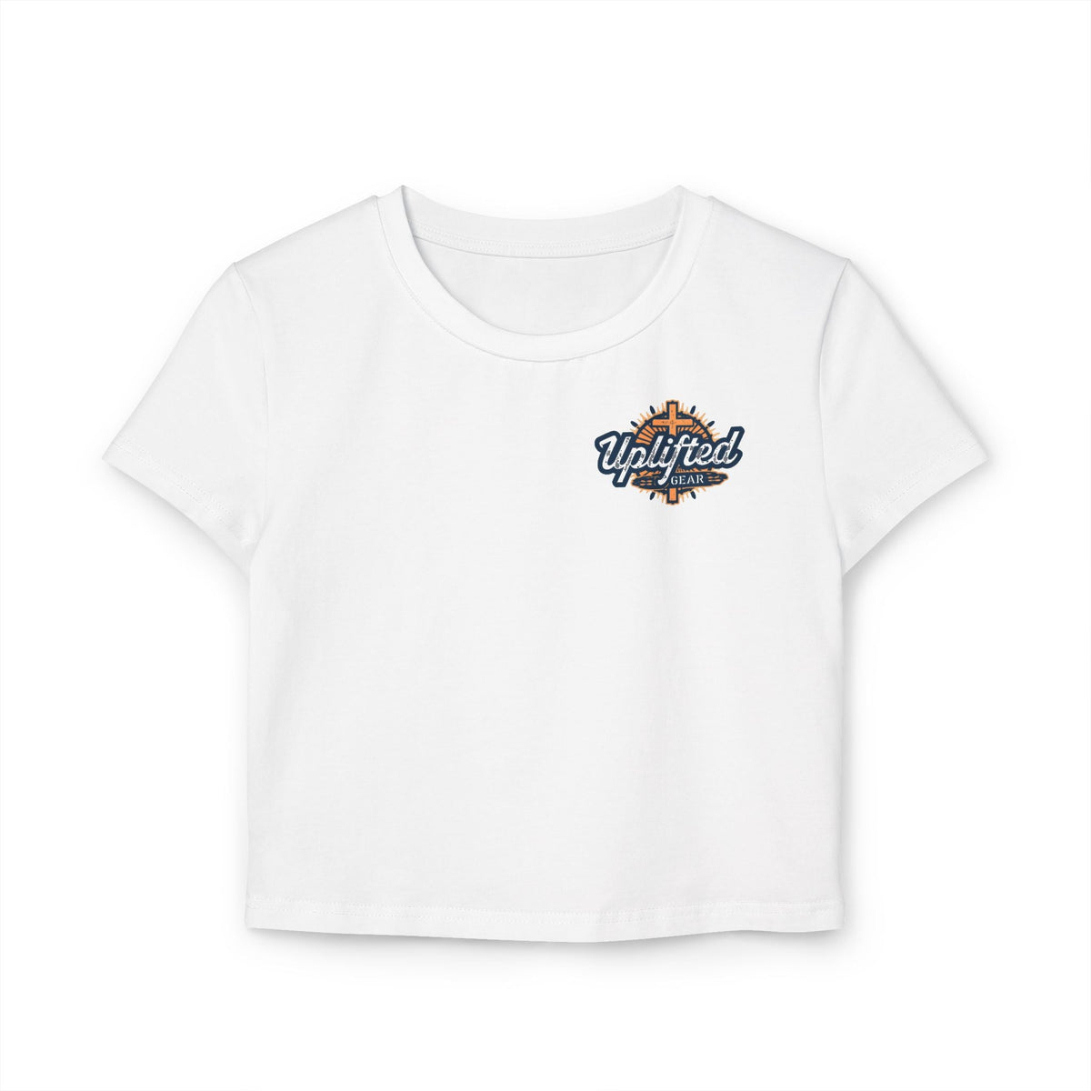 Women's Baby Tee - Phillipians 4:13 Bible Verse Religious Design Printify