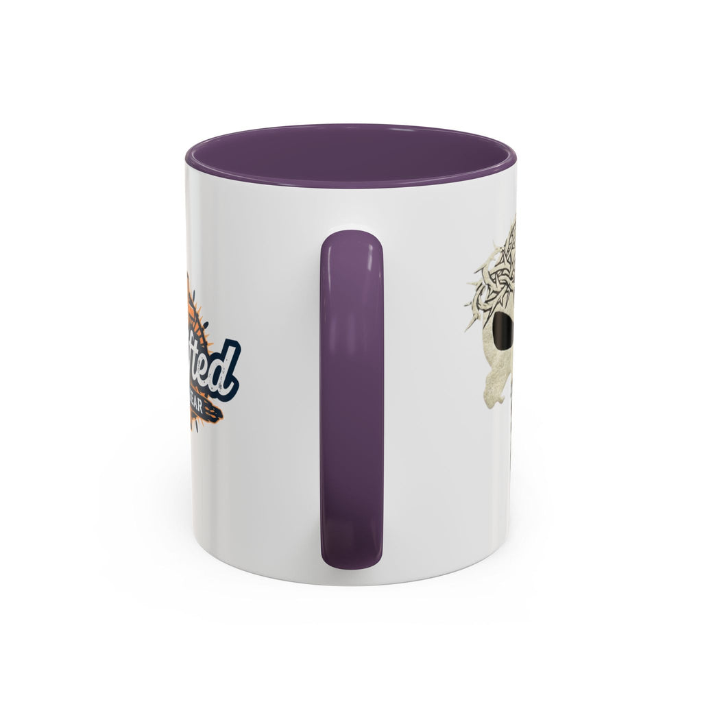 Christian Skull Coffee Mug — Crown of Thorns “Warrior Faith” (11/15 oz) Printify