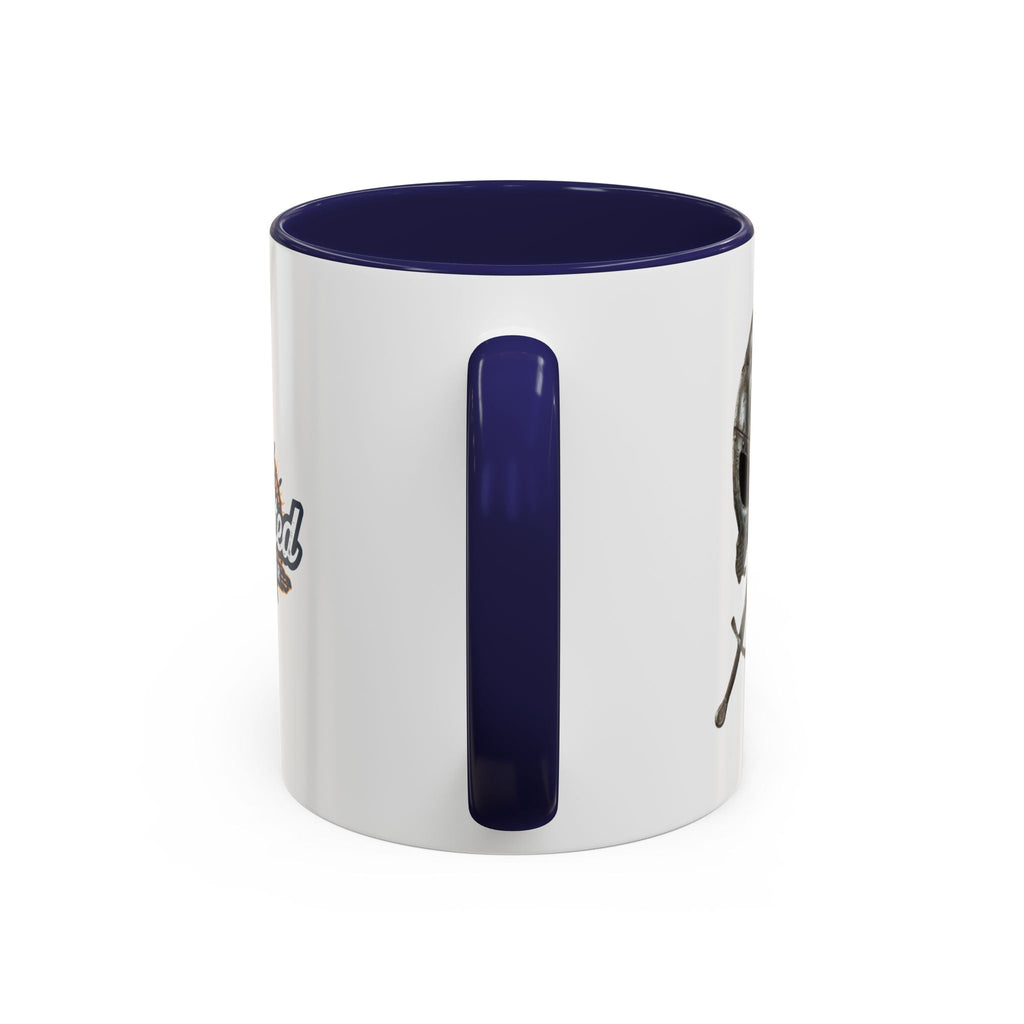 Crusader Knight Coffee Mug — 'Armor of God' Christian Skull 11/15oz Accent Mug Printify