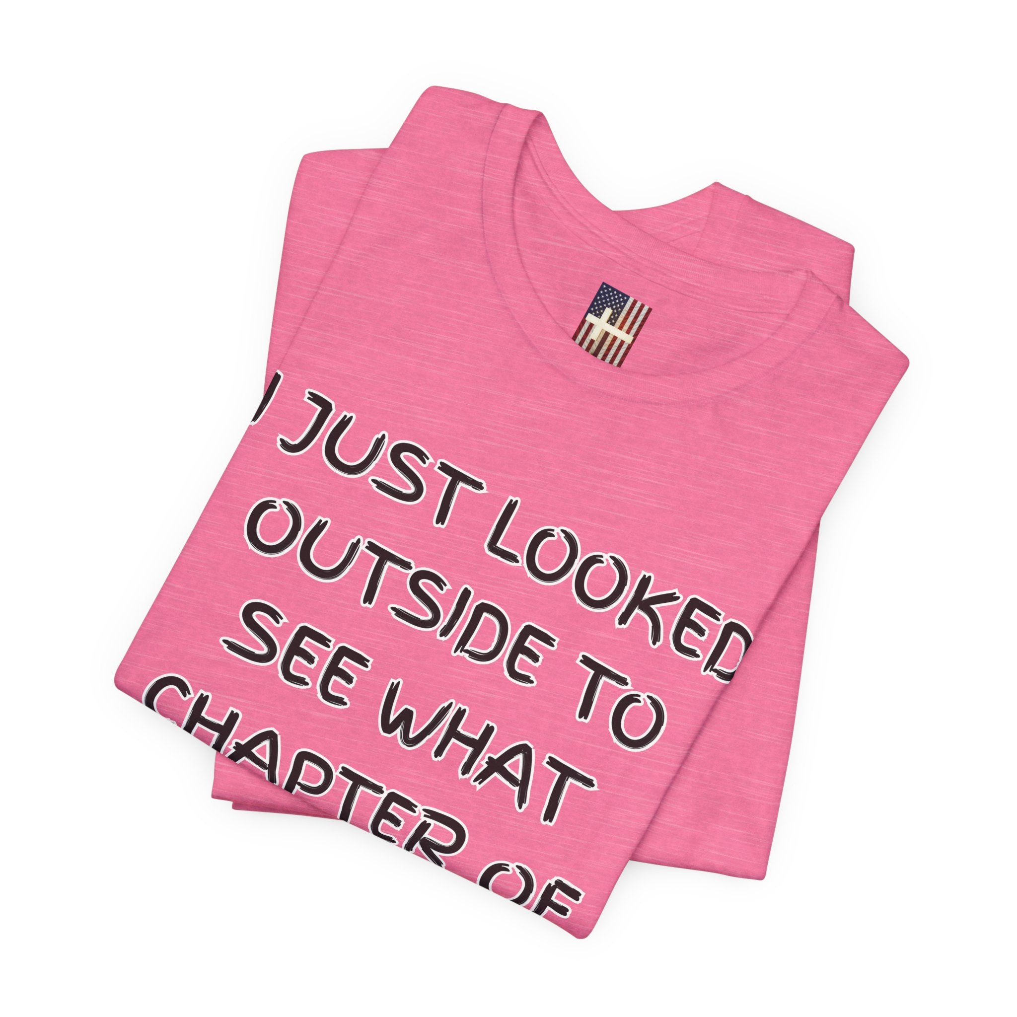 What Chapter of Revelation T-shirt – I Looked Outside My Window Christian T-shirt for End Times Humor & Faith Printify