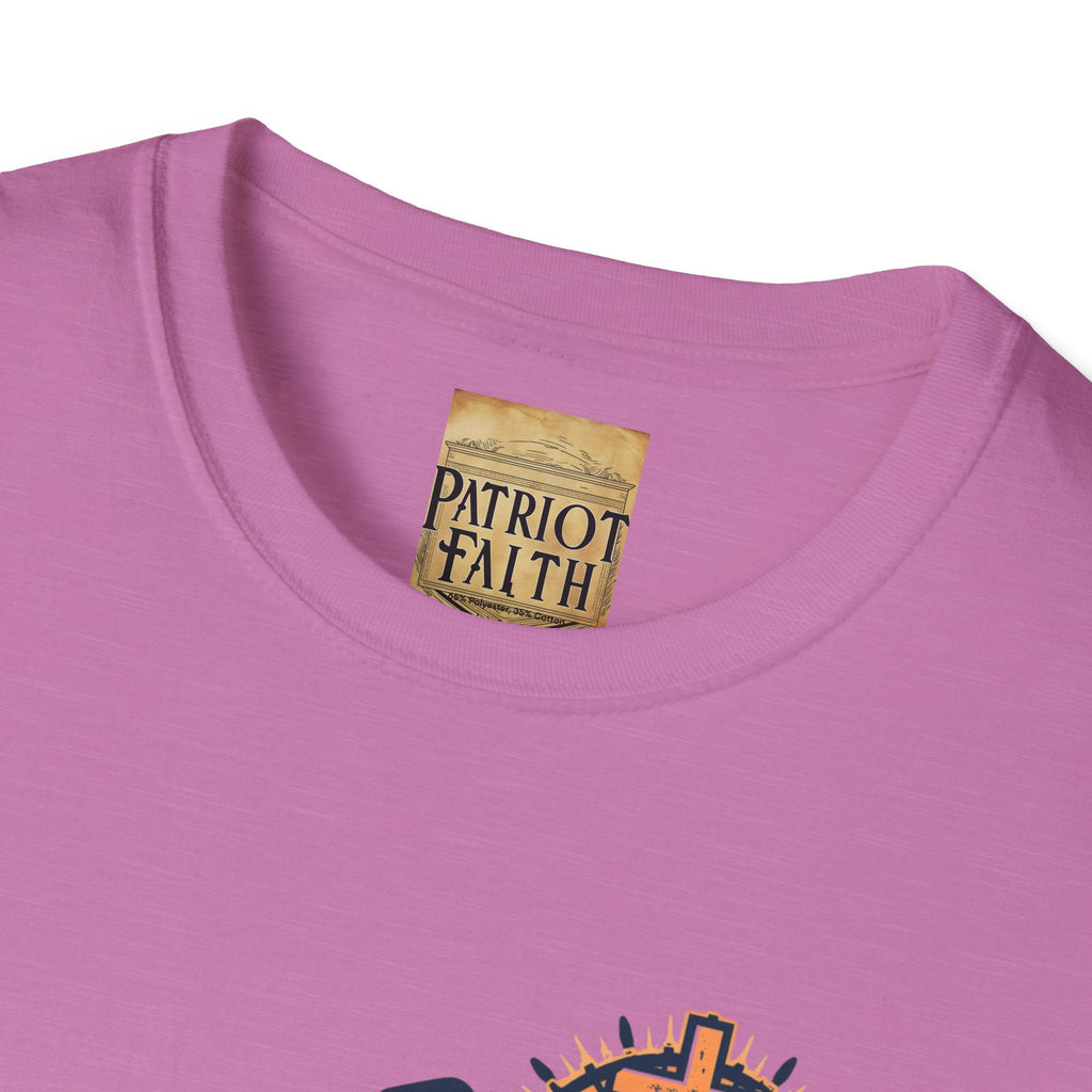 Religious Graphic Tee with Armor Of God Design - Unisex Softstyle T-Shirt Printify