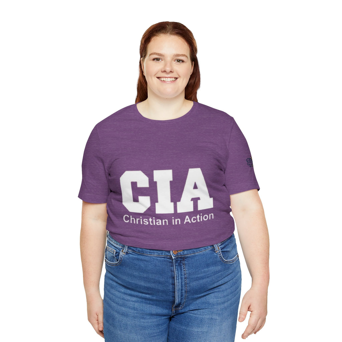 CIA Christian in Action T-shirt - Funny Faith Parody T-shirt - Mission Ready Apparel Printify