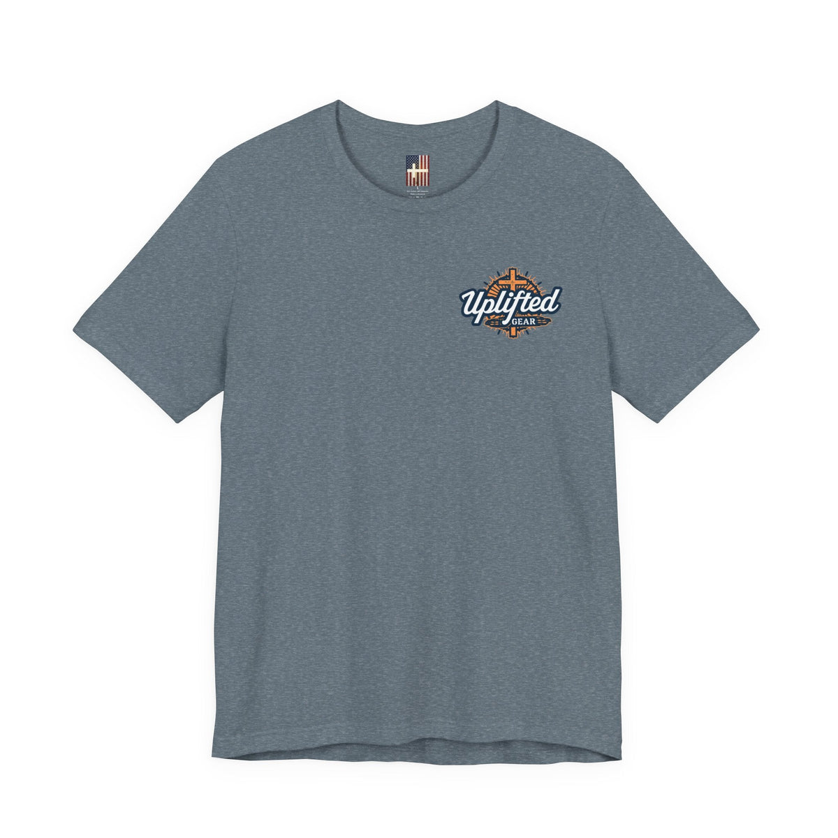 MAGA Gold Letter T-Shirt — "Make America Great Again" Printify