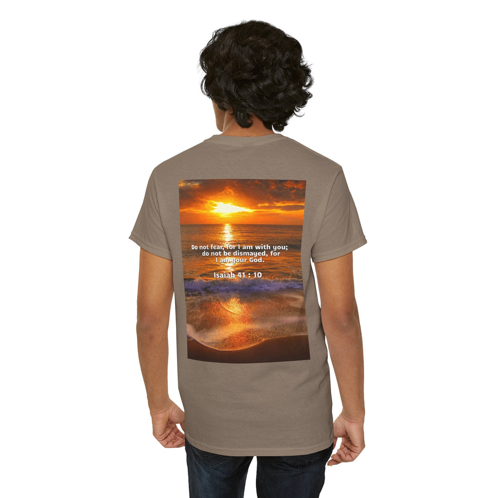 Bible Verse Unisex Tee -  Isaiah 41 : 10 Printify