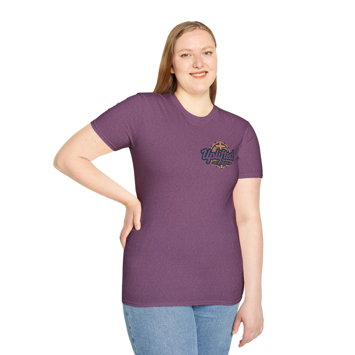 Religious Graphic Armor Of God Design - Unisex Softstyle T-Shirt Printify