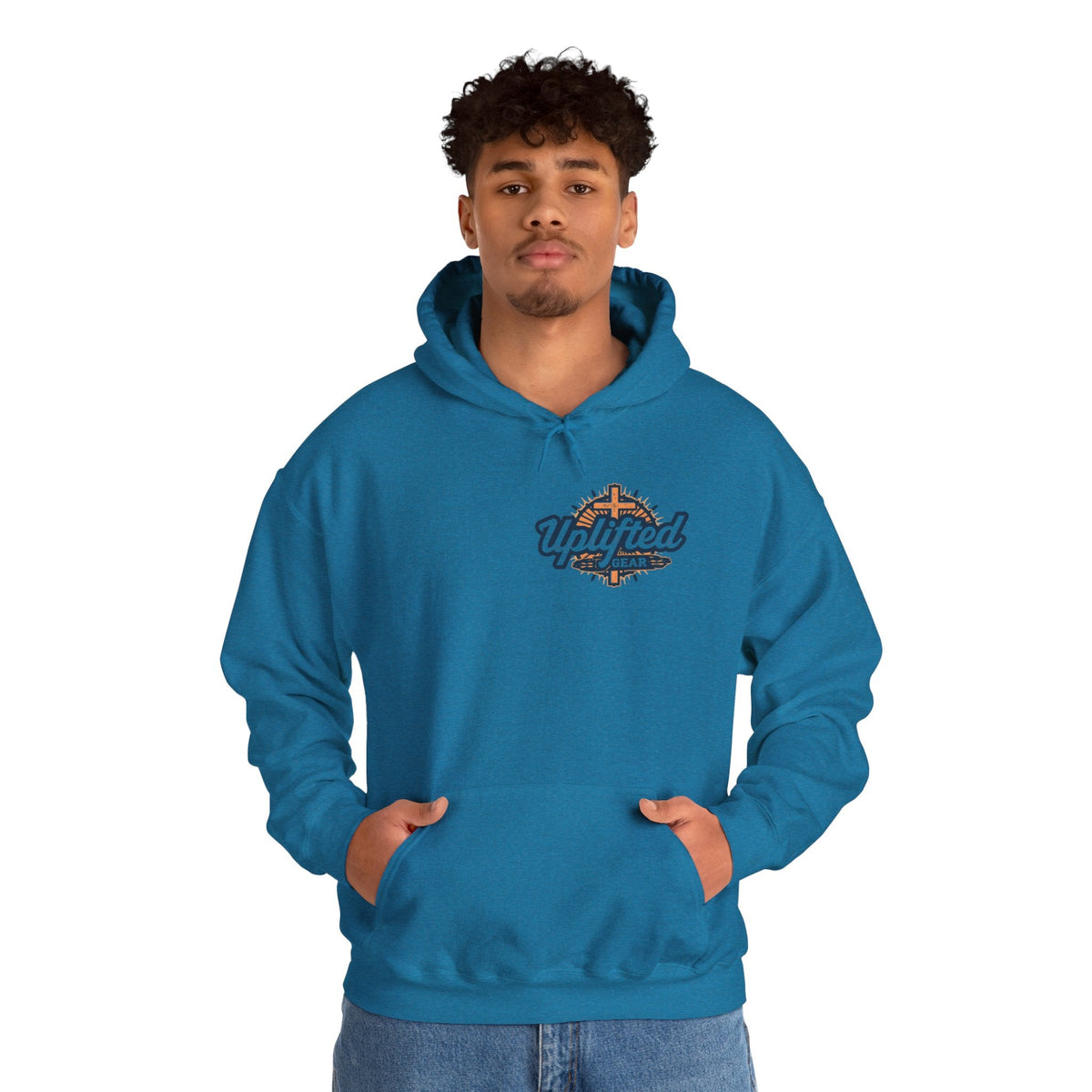 God Created Adam and Eve Hoodie – Biblical Truth Christian Hoodie for Unshakable Faith Printify