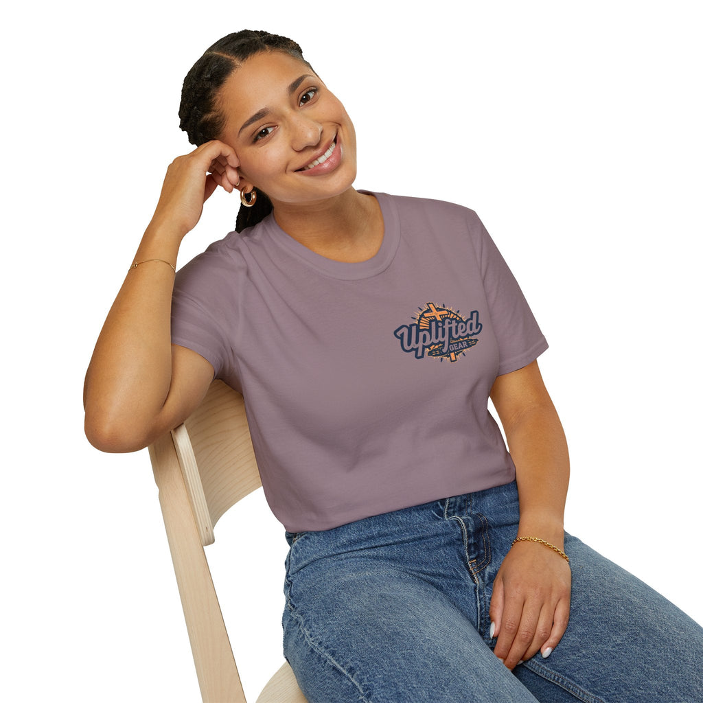 Religious Graphic Armor Of God Design - Unisex Softstyle T-Shirt Printify