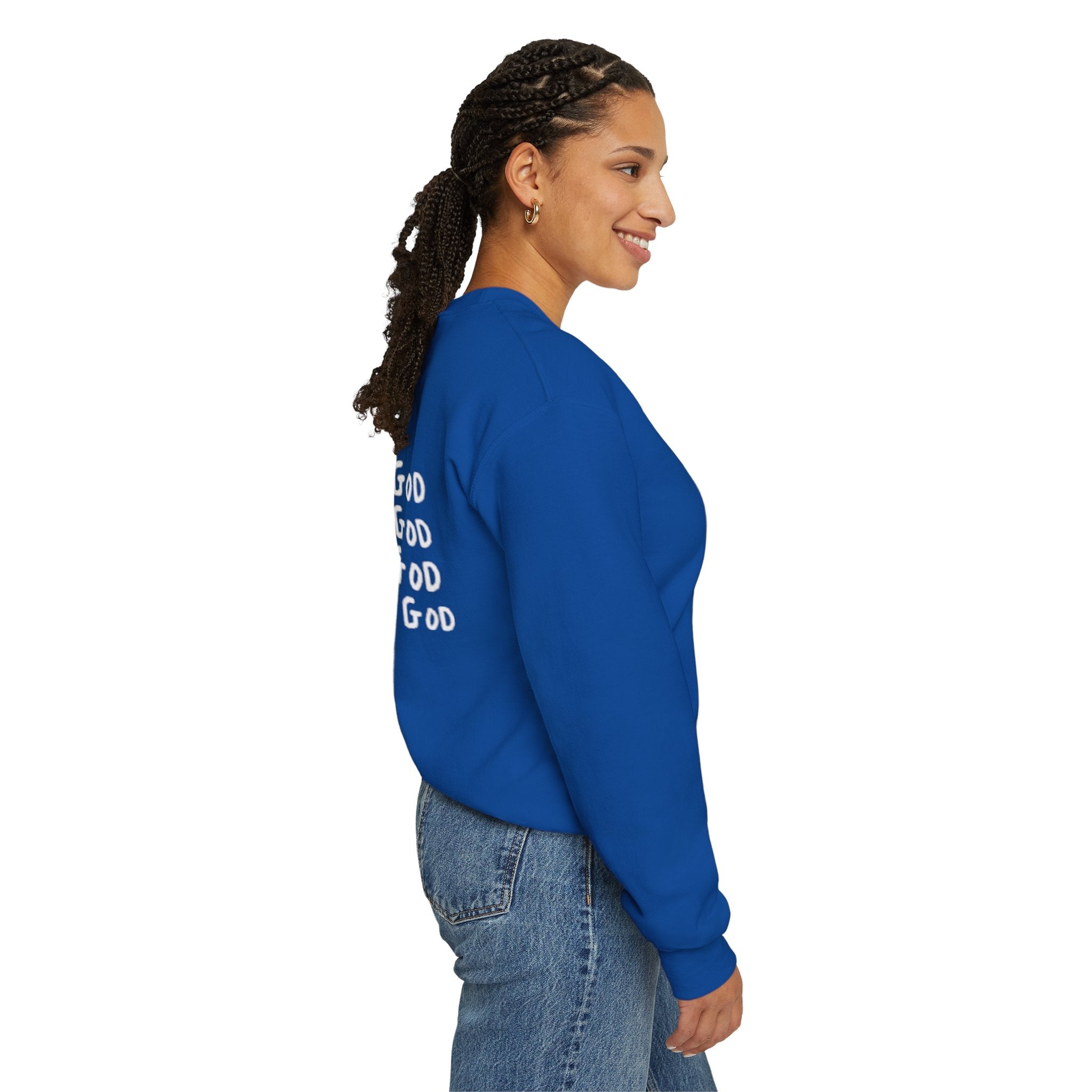 AMEN Acronym Sweatshirt – Always Agree with God Move with God End with God Never Doubt God Christian Hoodie for Unwavering Faith Printify