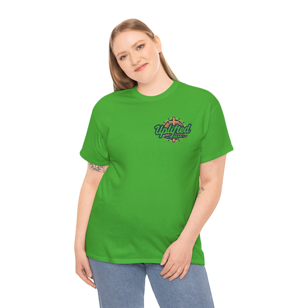 Trust in The Lord Proverbs 3:5-6 Biblical Design Unisex Heavy Cotton Tee Printify