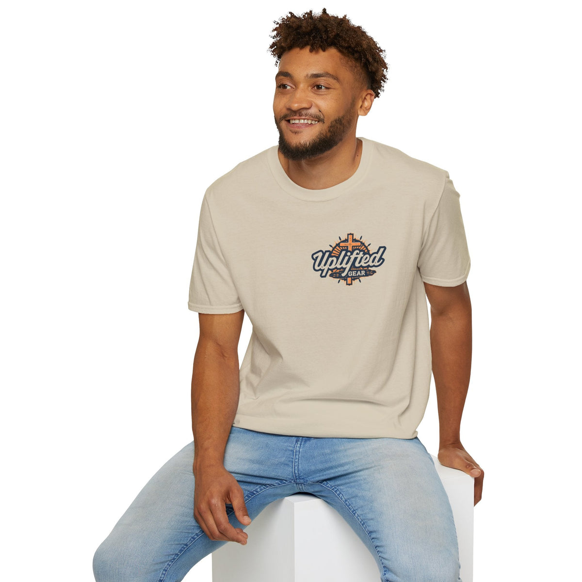 Religious Graphic Tee with Armor Of God Design - Unisex Softstyle T-Shirt Printify