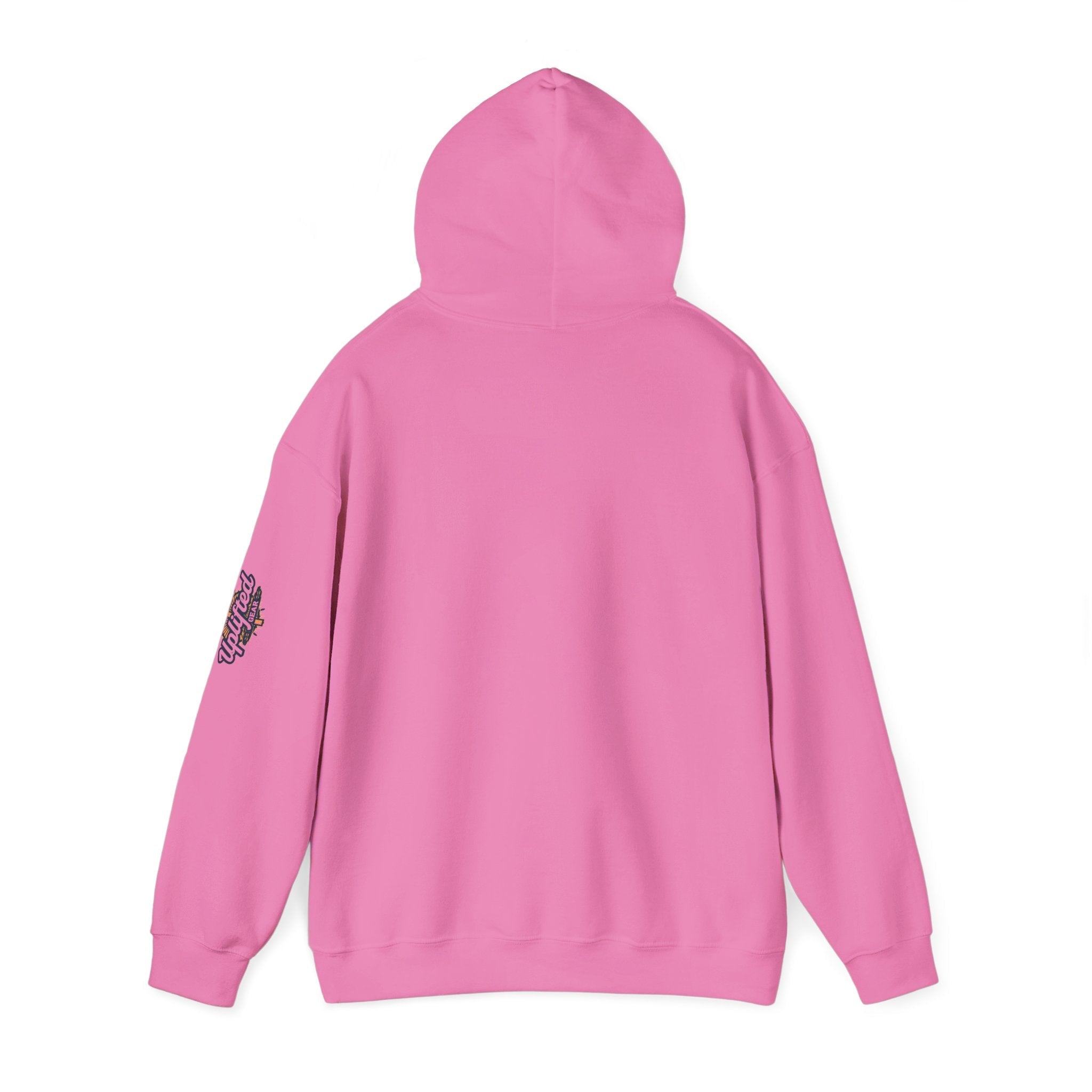 Jesus Ichthys Hoodie – Christian Fish Symbol with Cross & Jesus Inscription Sweatshirt for Eternal Faith & Streetwear Printify