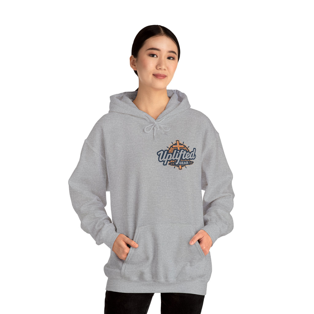 Religious Graphic Armor Of God Design - Unisex Heavy Blend™ Hooded Sweatshirt Printify