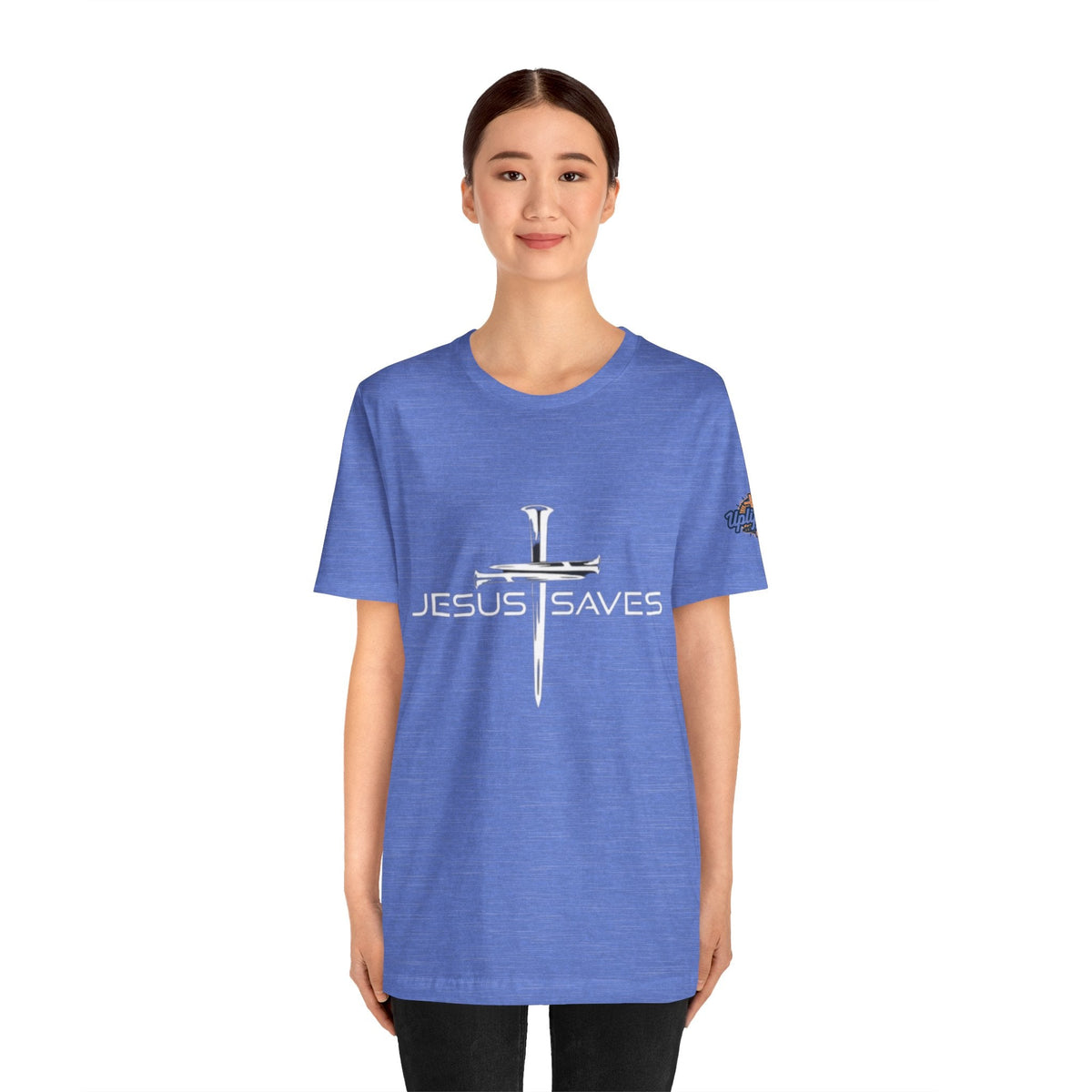Copy of Jesus Saves T-shirt – 3 Nails Crucifix Cross Christian T-shirt for Redemption Faith & Bold Salvation Printify