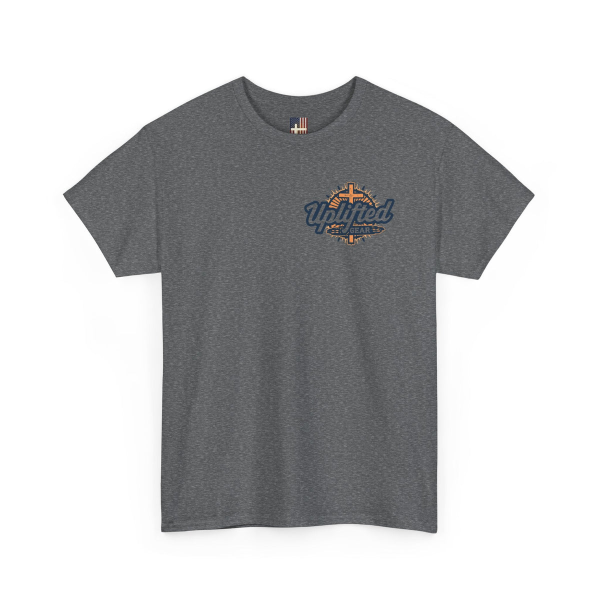 Trust in The Lord Proverbs 3:5-6 Biblical Design Unisex Heavy Cotton Tee Printify