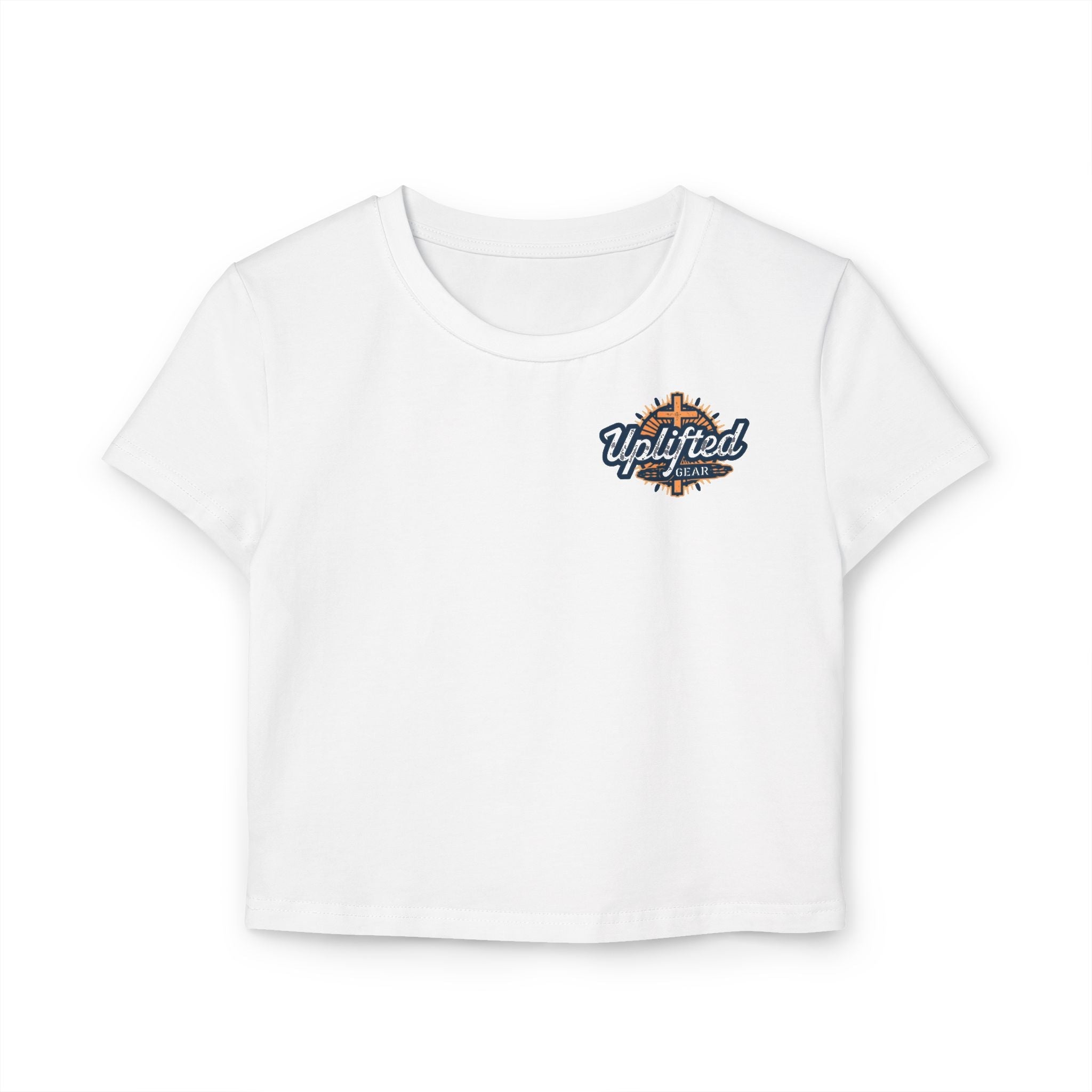 Women's Baby Tee - Ephesians 6:11 Bible Verse Religious Design Printify