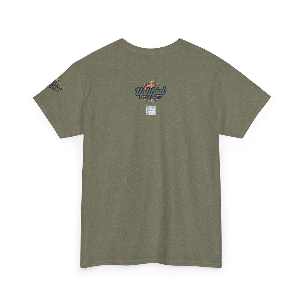 He Is Risen "Life Has Triumphed" T-Shirt — Easter Resurrection Christian Tee Printify