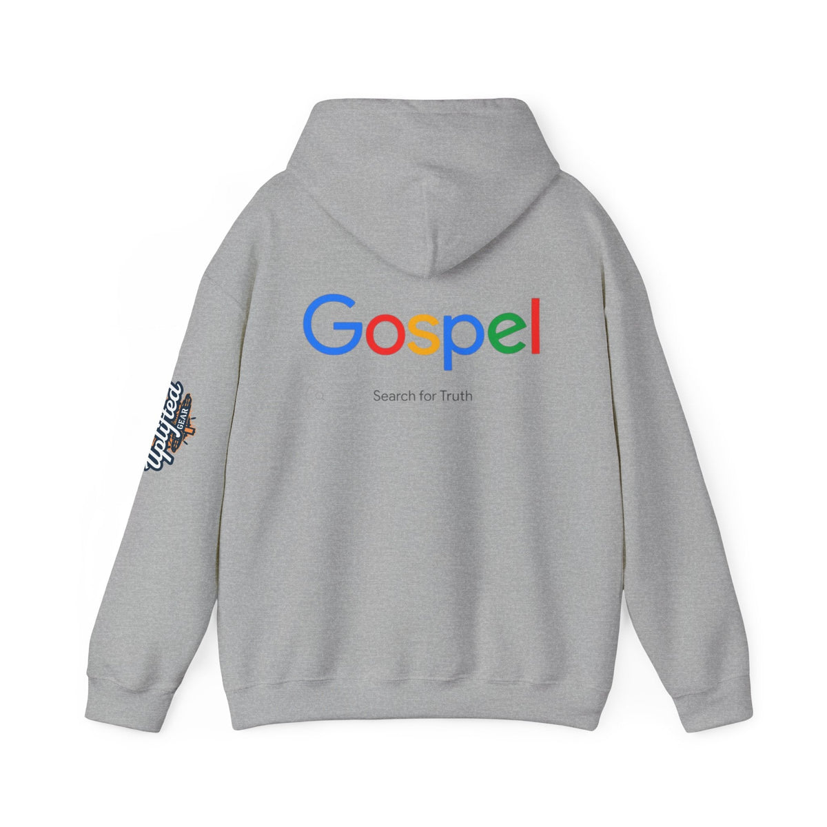 Gospel Hoodie — "Search for Truth" Christian Faith Pullover Printify