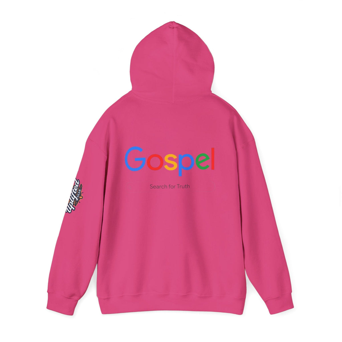 Gospel Hoodie — "Search for Truth" Christian Faith Pullover Printify