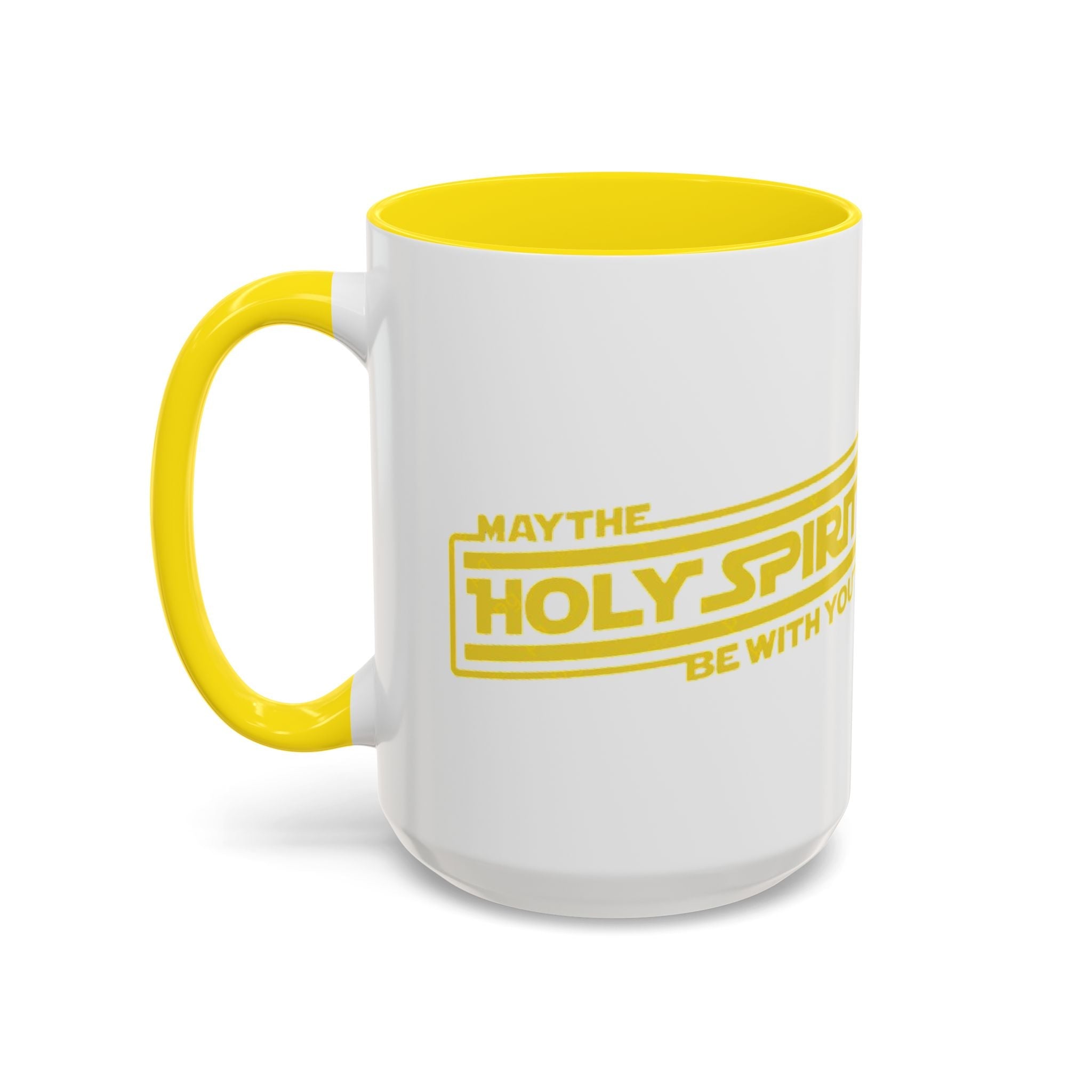 May the Holy Spirit Be With You Coffee Mug — Christian Star Wars Parody (11/15 oz) Printify