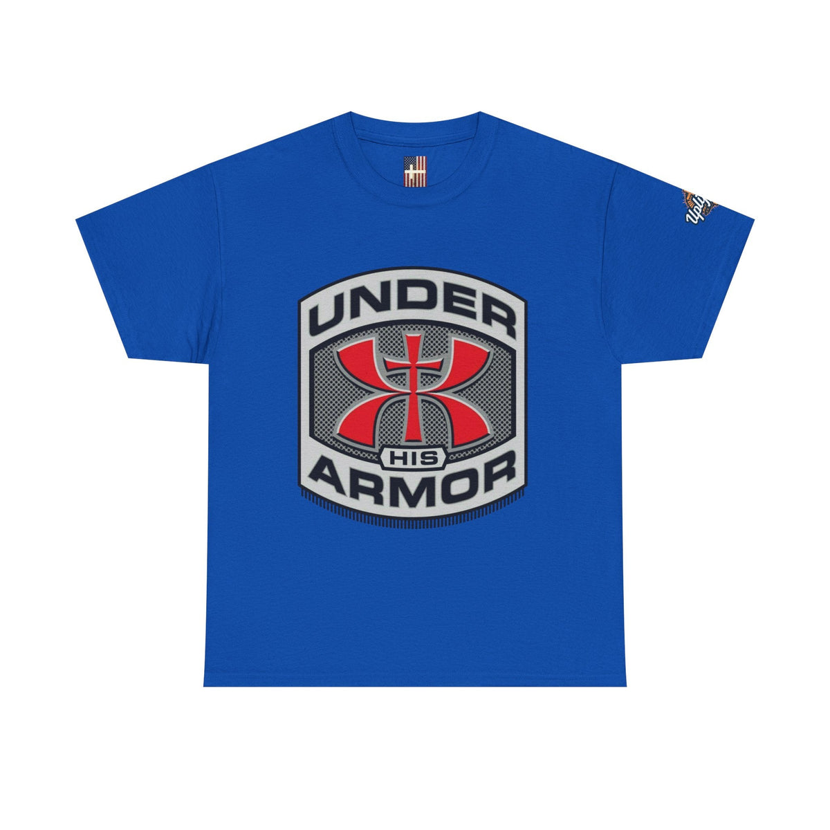 Under HIS Armor Christian T-Shirt — Faith-Inspired Under Armour Style Printify