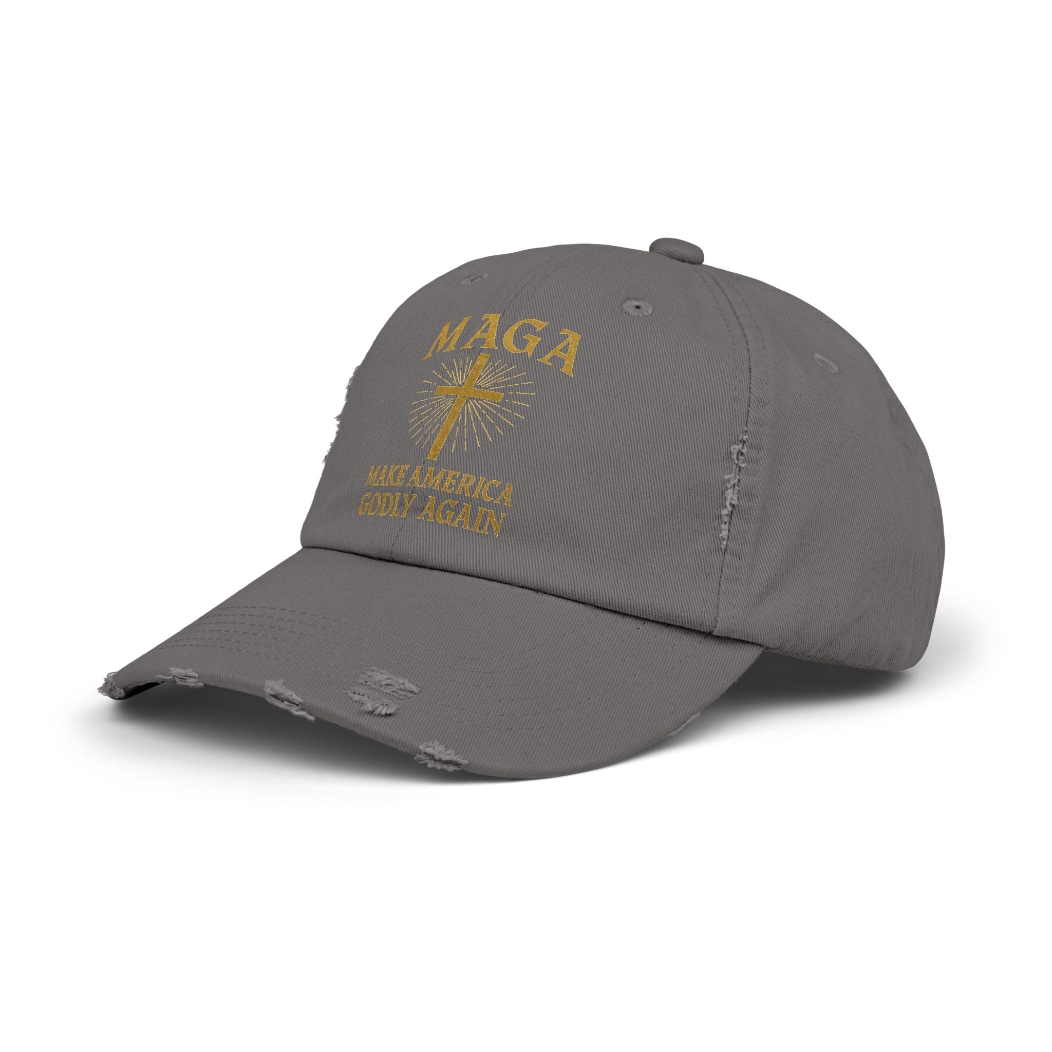 Make America Godly Again Hat – MAGA Christian Patriotic Embroidered Cap for Faith & Freedom Printify