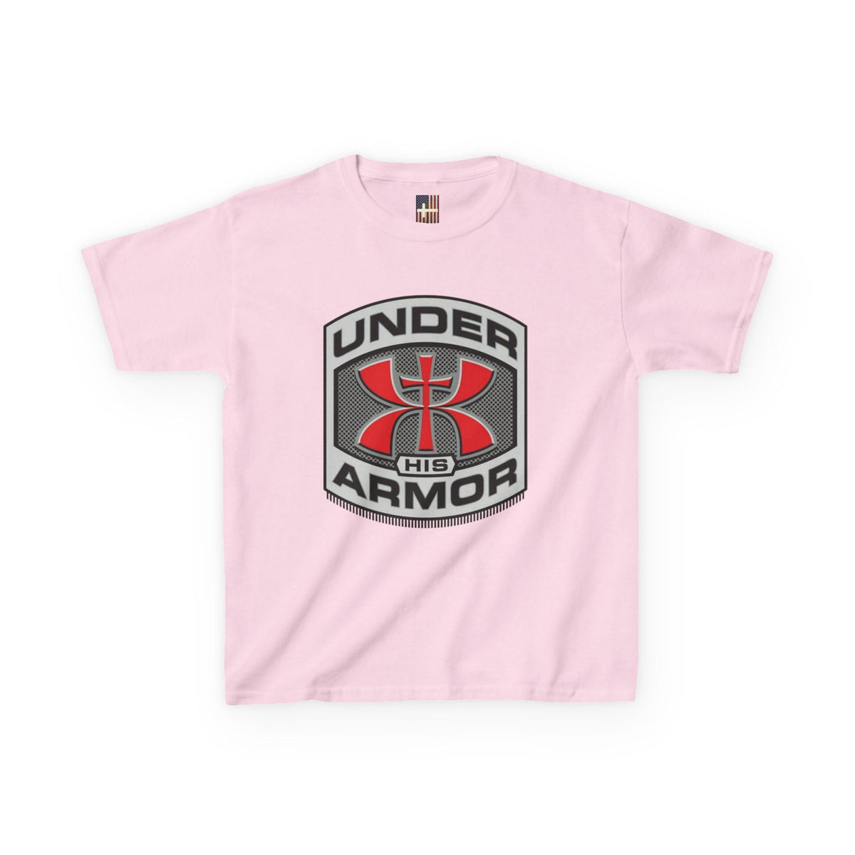 Under HIS Armor Christian T-Shirt — Faith-Inspired Under Armour Style Printify