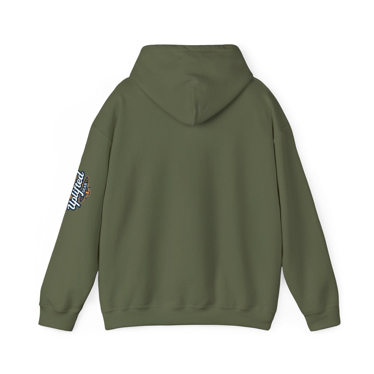 Under Armor Logo Hoodie — Black Athletic Pullover Printify