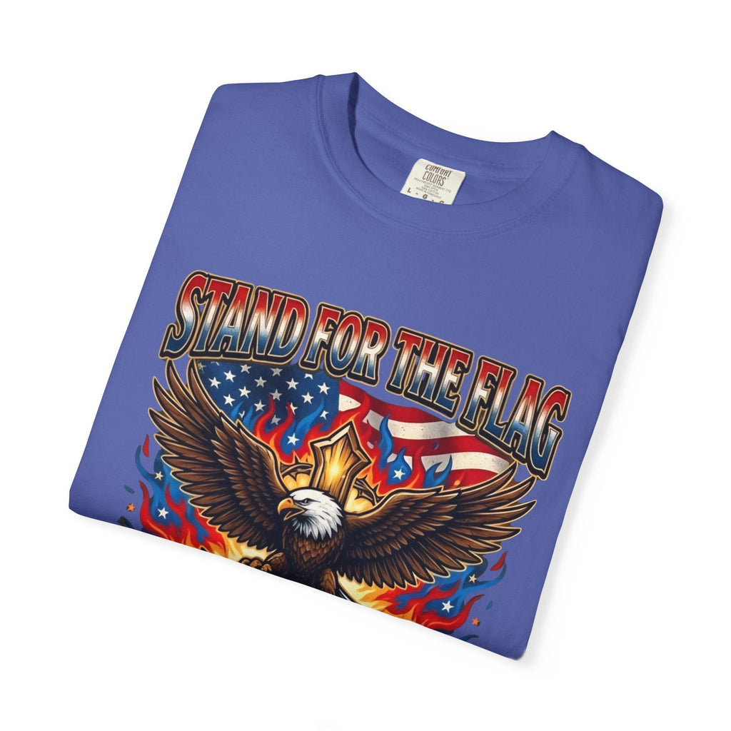 Stand for the Flag Kneel for the Cross T-shirt | Patriotic Eagle T-shirt Printify