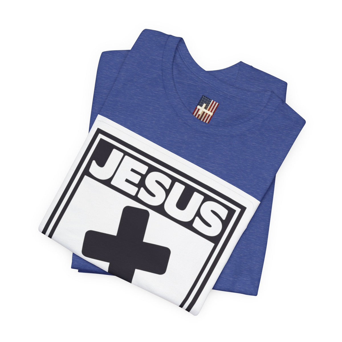 Jesus, Rated E for Everyone T-shirt - Gamer Faith T-shirt - Christian Video Game Parody Printify