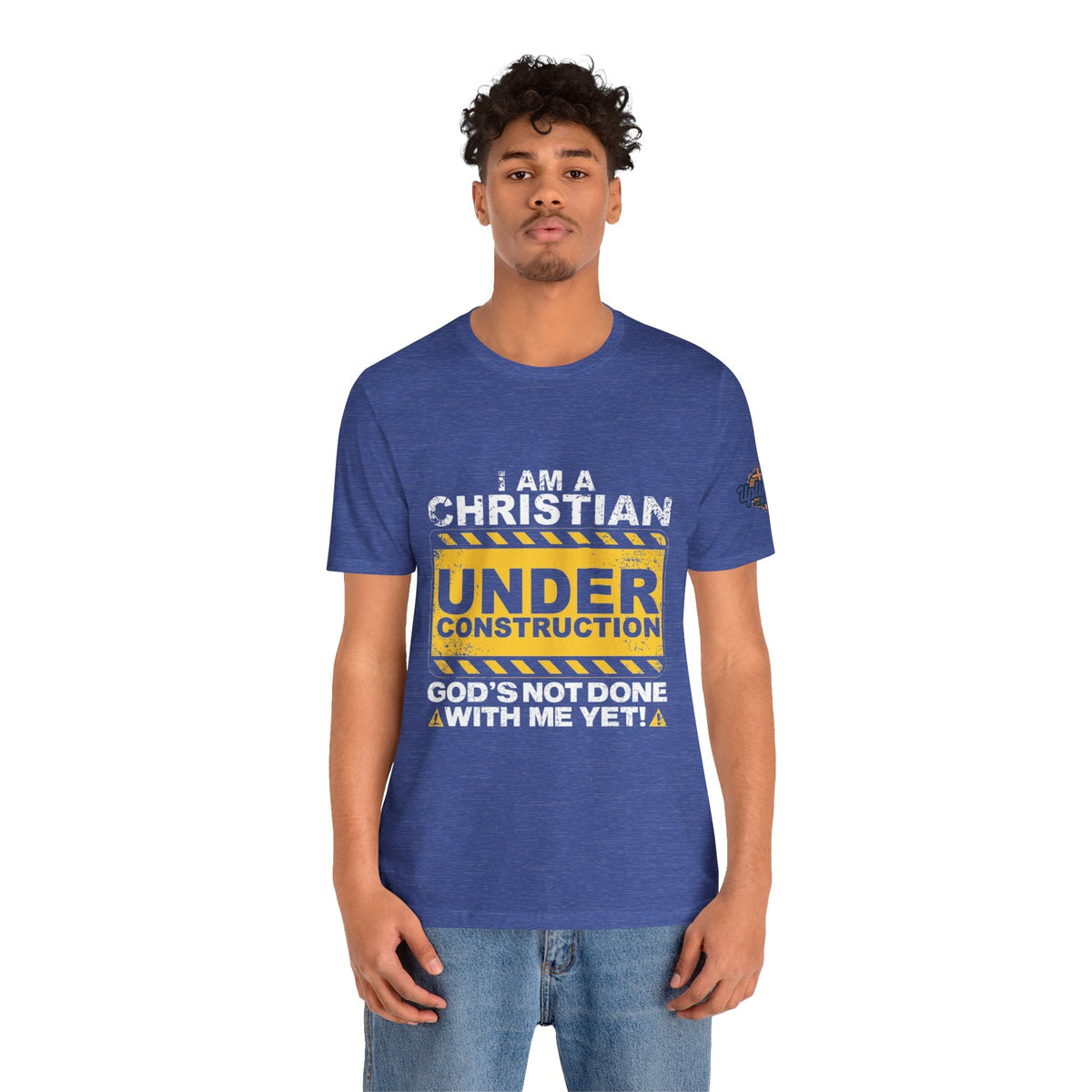 Christian Under Construction T-shirt | God Is Not Done With Me Yet T-shirt Printify