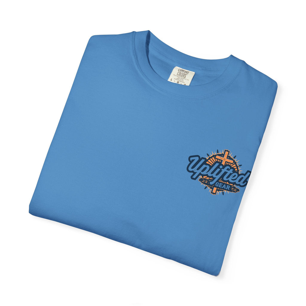 Jesus Is King T-shirt | Modern Typographic Cross Christian T-shirt Printify